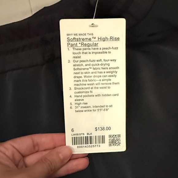 lululemon athletica Pants - Lulu Softstreme High-Rise Pants